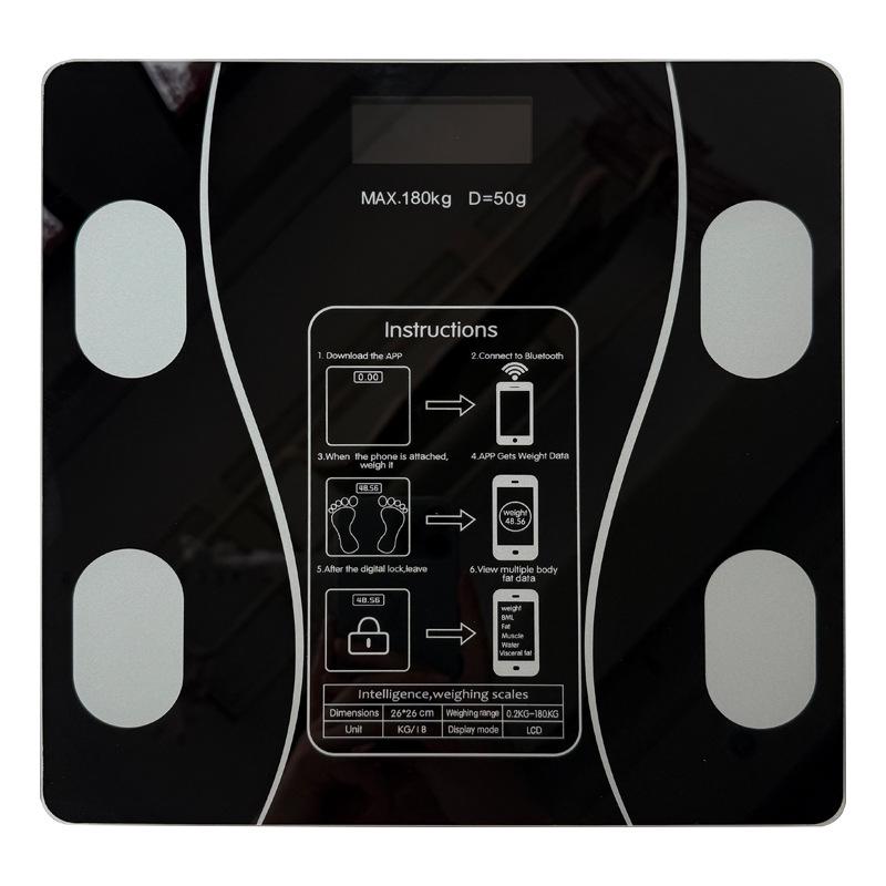 

Smart Minimalist Rechargeable Health Monitor: Accurate Electronic Body Fat & Weight Scale