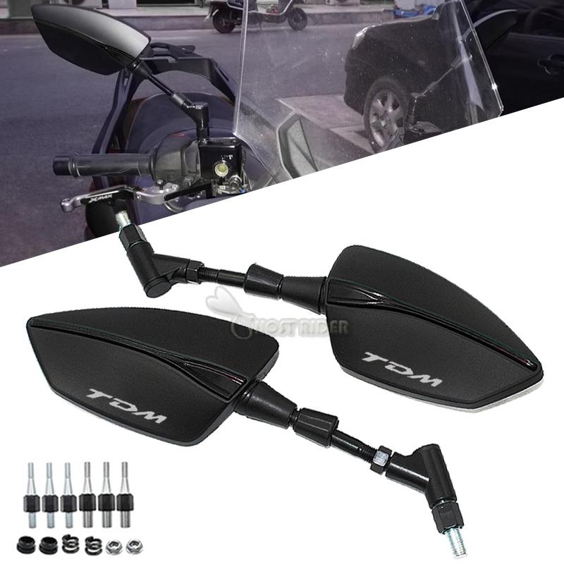For YAMAHA TDM850 TDM900 TDM 850 900 Motorcycle Rear View Mirrors Mirror
