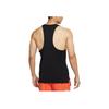 Nike Dri-Fit Logo Printed Quick-Drying Round Neck Running Tank Top Men Tops Black DQ4733-010