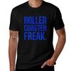 Roller Coaster Freak T-Shirt Fashion Graphic Tee for Men