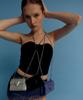 Christine Project Twist Heart Micro Bag(Blue Slush)