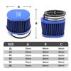 ZSDTRP 38-60mm Motorcycle Universal Replacement Air Cleaner Intake Filter For Dirt Bike ATV Blue Air Filter