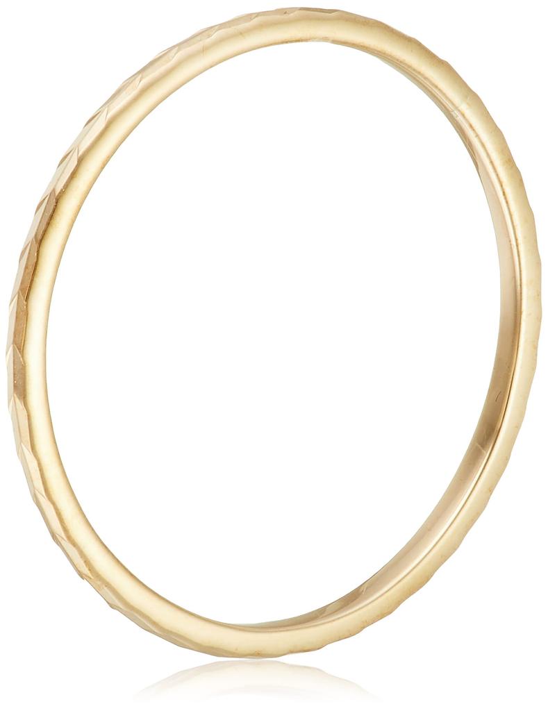 Estelle K10 Yellow Gold Pinky Ring, Size 5, Web Exclusive, 0172-4958-0019-0005