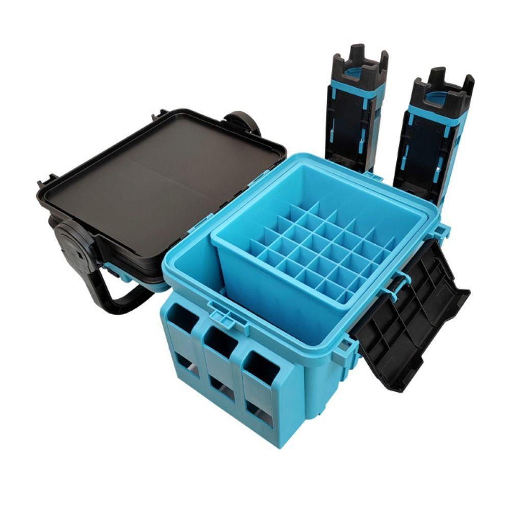 Luminous Fishing Tackle Case Waterproof Lure Tool Storage Squid Jig Bait Container  Fishing Gear