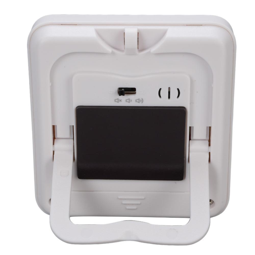 24H Alarm Clock White Reminder Device Versatile Countdown Timer for Baking