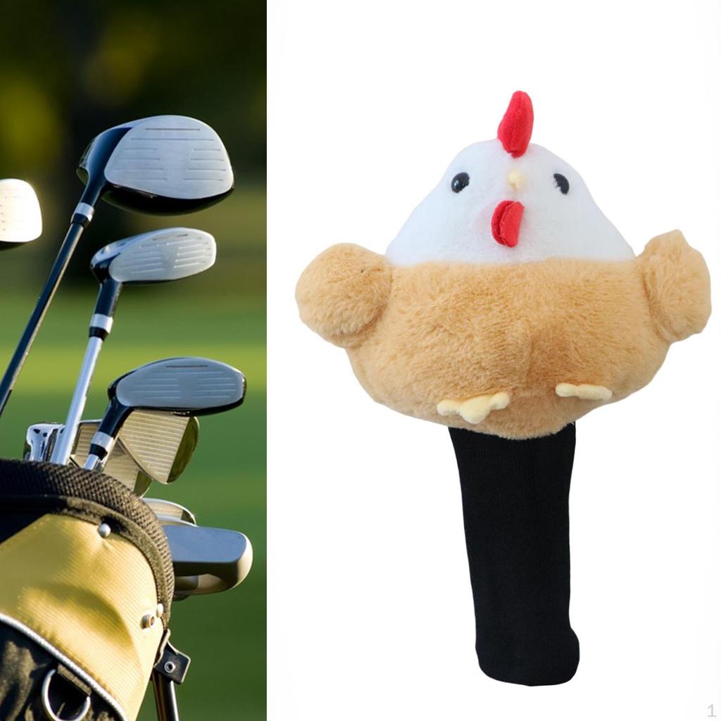 Golf Holz Headcover Hülse Frauen Männer Golfer Geschenk Kurse Outdoor Parks Training Plüsch Anfänger