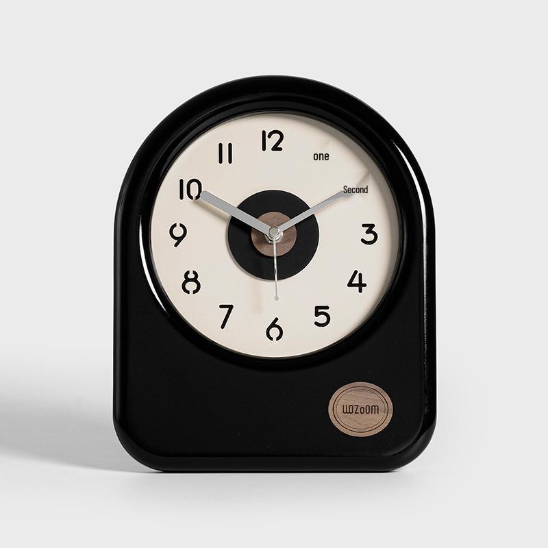 Wozoom Elegant Table Clock for Living Room, Entryway, or TV Cabinet - Stylish Desktop Decoration.