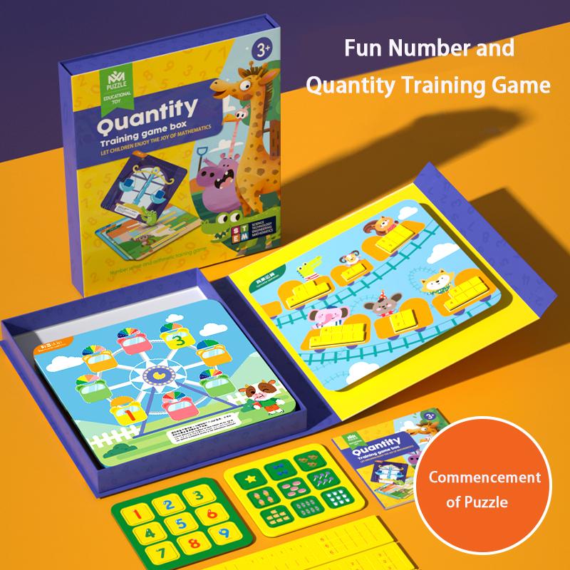 Children's math operations advanced toys, number and quantity games, students thinking logic training, numbers early education