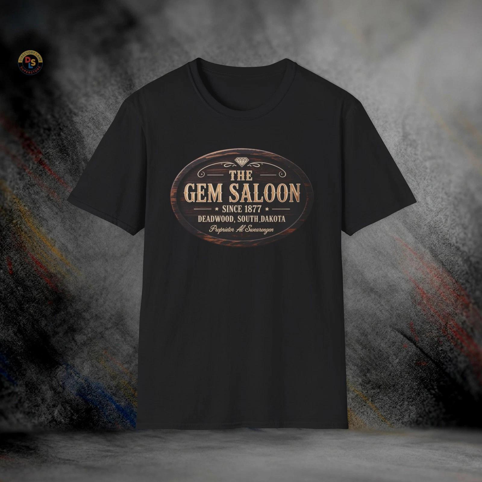 Футболка Gem Saloon Al Swearengen Deadwood | Мягкая футболка XL