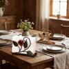Rose Metal Napkin Holders Stable Tissue Storage Rack Desktop Paper Organizer  Dining Table