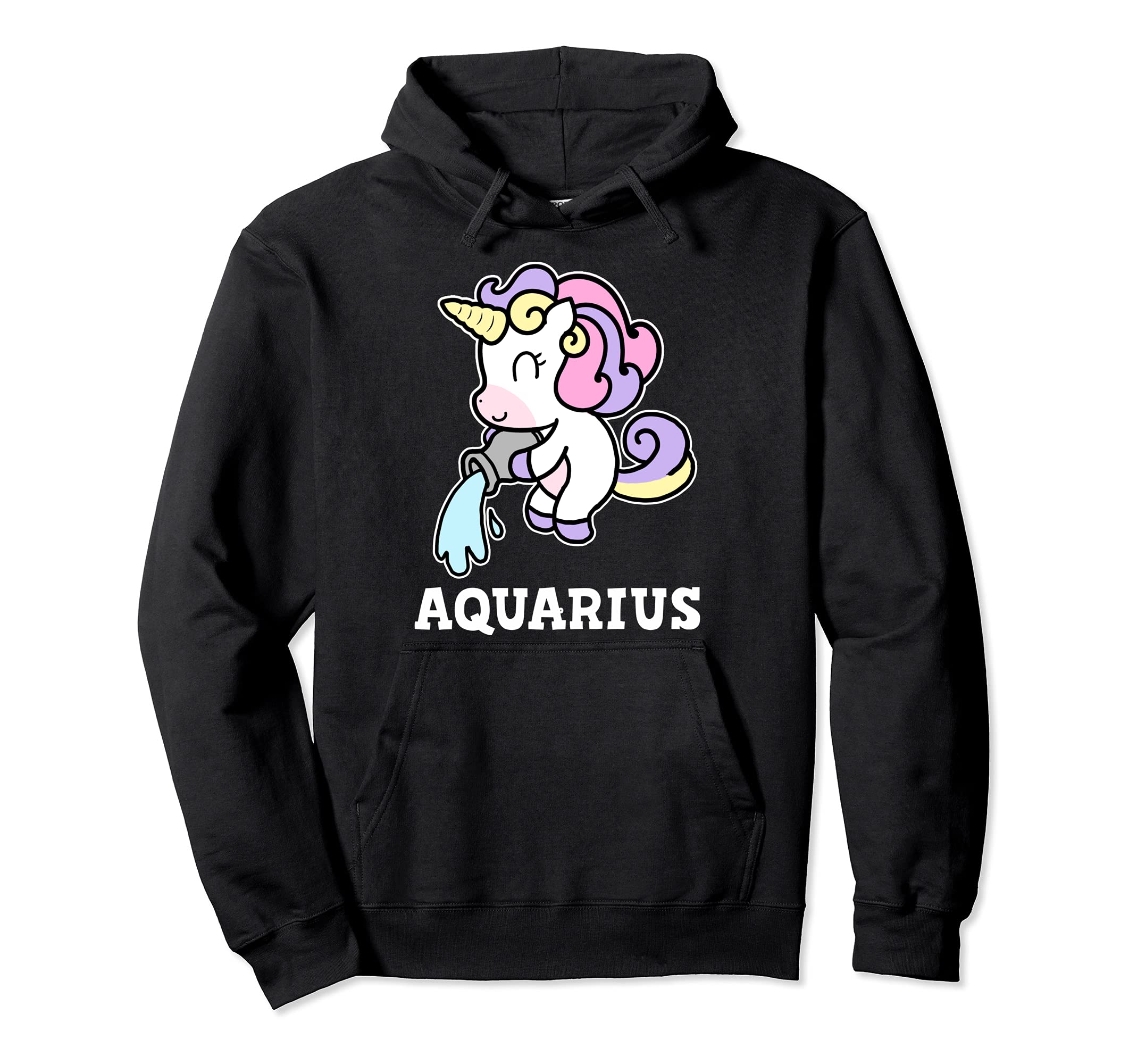 

Aquarius Horoscope Birthday Gift Constellation Unicorn Costume Hoodie