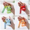 Unique Decompression Toy Keychain Little Dragon Big Eyes Fidget Toy New Squeeze Dragon Doll