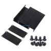 E15D Aluminum Box Enclosure DIY Electronic Project Black Instrument for Case 120x97x4