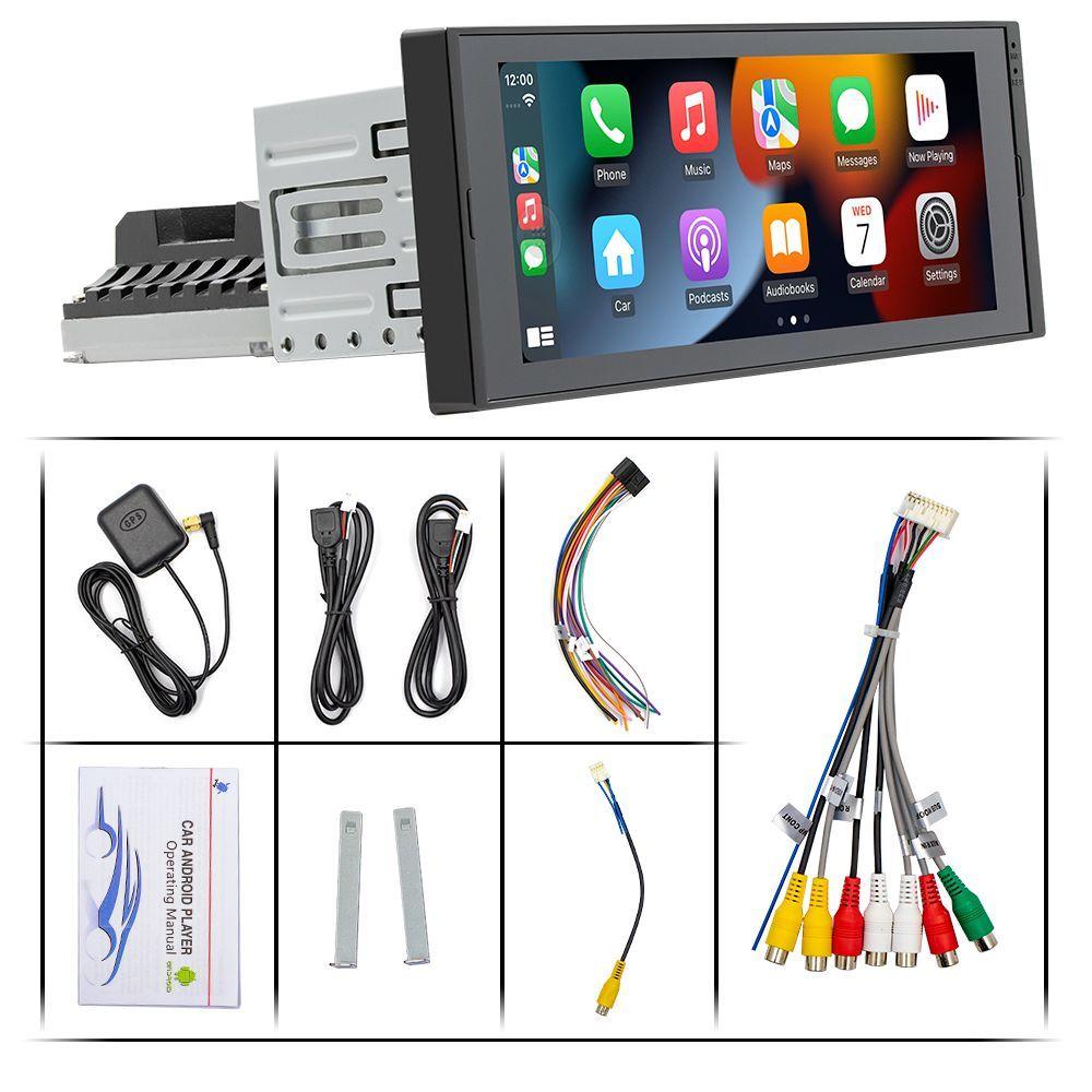 SWM 686C Android 10.1 Radio auto 1 Din CarPlay Wifi Android-Auto Player MP5 auto Bluetooth Receptor FM