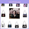 Wednesday Addams Familie Umhängetasche Gothic Stil Leicht zu Tragen