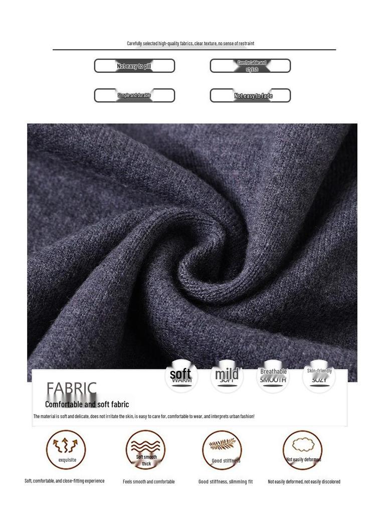 2025 Spring/Autumn Color Block Knit Women's Long Sleeve Sweater Jumper
