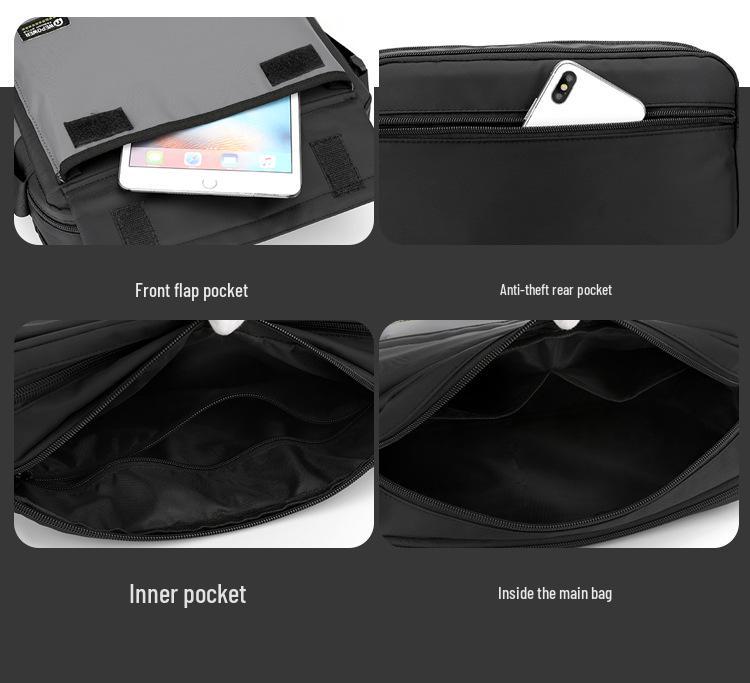 New Men's Lightweight Casual Fashion Crossbody Shoulder Bag for Travel and Outdoor