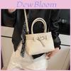 Urban Minimalist Solid Color Pu Handbag For Women With Zipper Closure And Inner Pockets For Daily Use