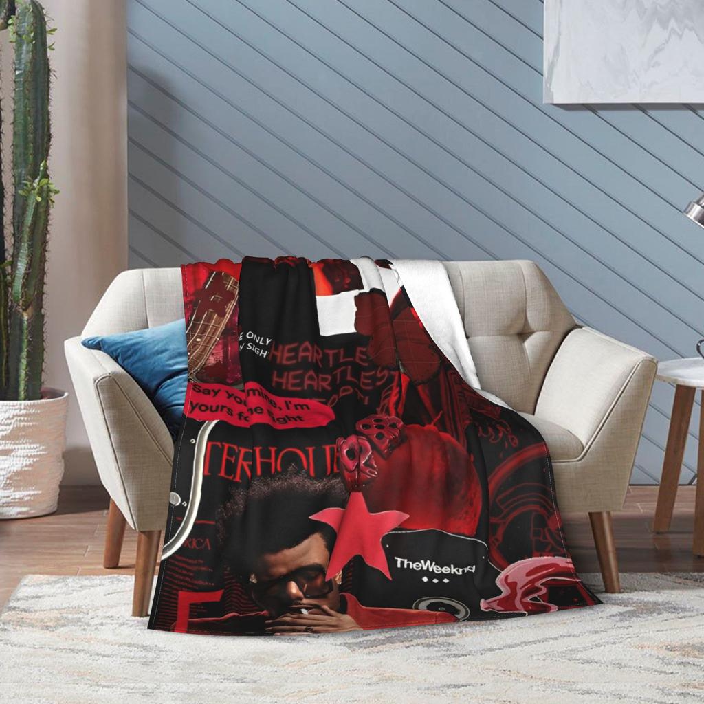Wochenende Album Beeil dich Morgen Wurfdecke für Sofa Weiche Plüschdecke 50x60 Zoll Mehrgrößen Tagesdecke für alle Jahreszeiten