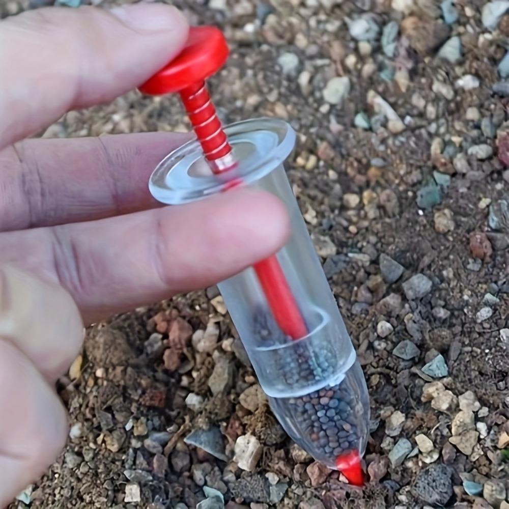 1PC Syringe Type Manual Sower Various Seed On-demand Artifacts