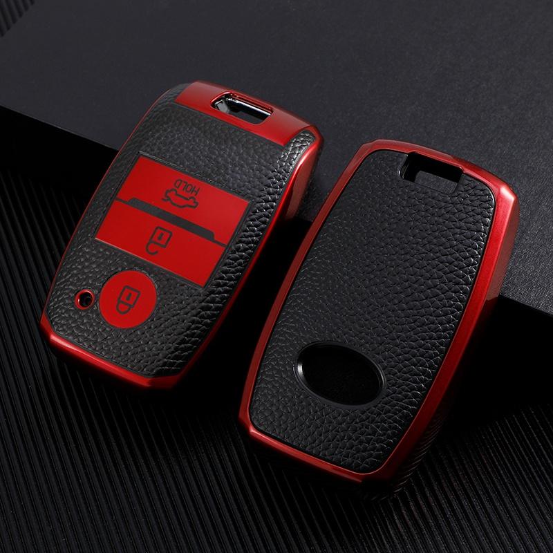Car Key Cover Case Holder Bag for Kia Rio Rio5 Sportage Ceed Cerato Sorento Optima Picanto K3 KX3 K4 K5