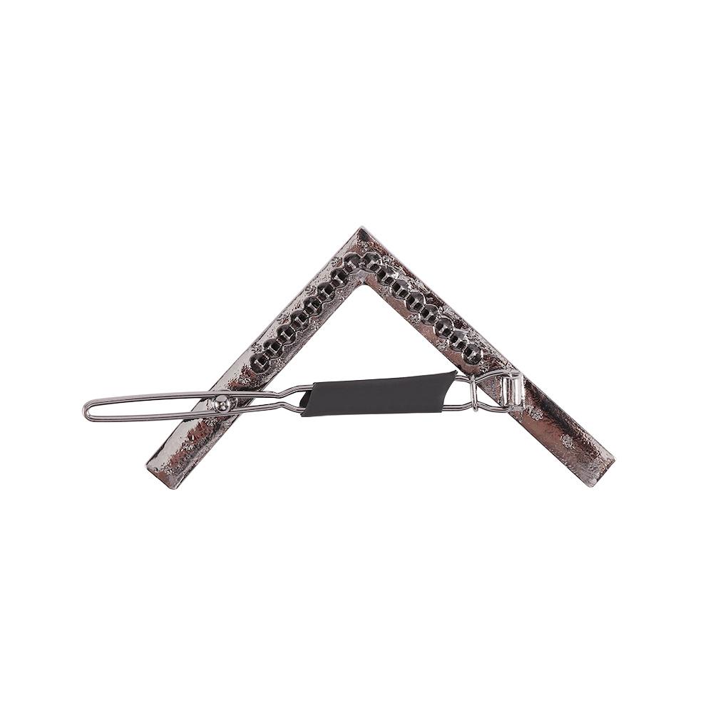 Women Luxury Metal Cubic Zircon Geometric Hair Jewelry Hair Accessories Hairpins Hair Clips