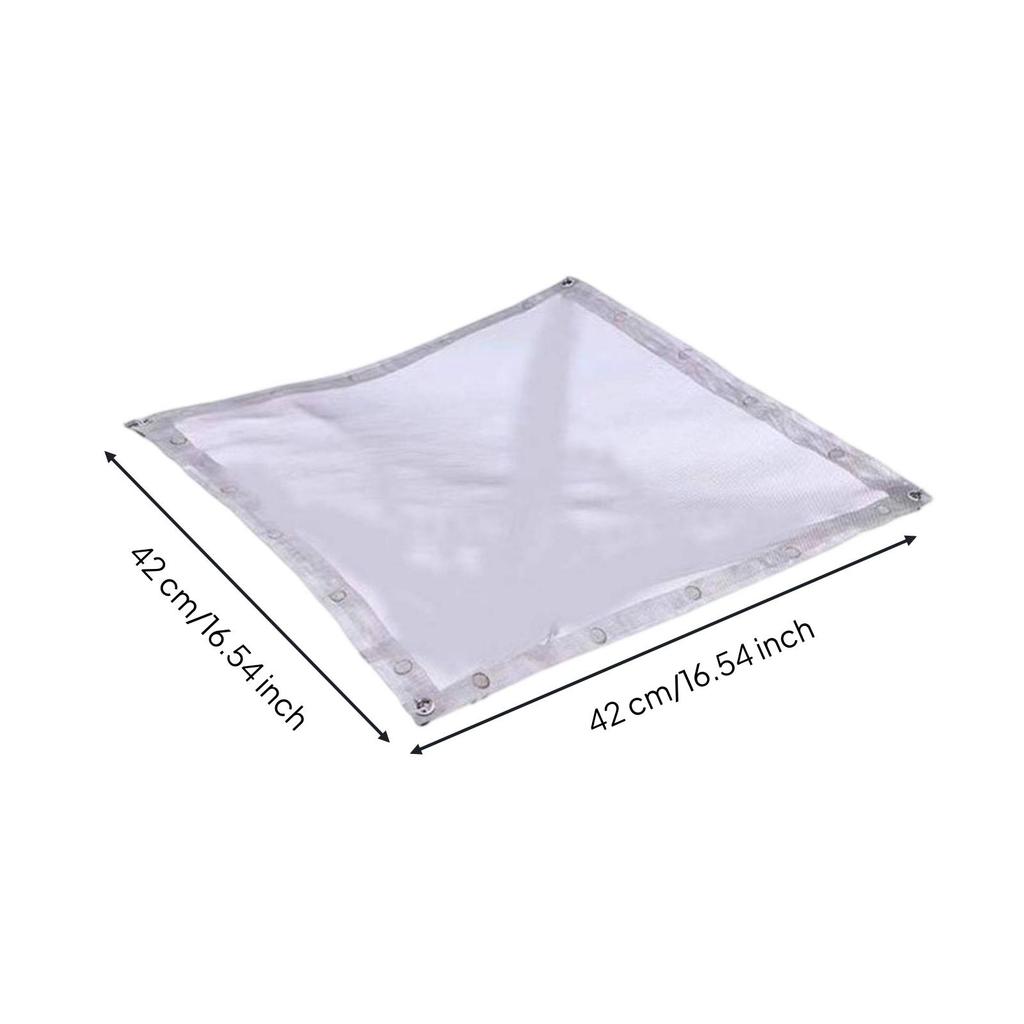 Stainless Steel Camping Grill Mesh Heat Resistant Square with Corner