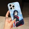 Akame Kurome Jelly Double layer Light Blue Mobile Phone Case for iPhone 17 16 15 14 13 12 11 Air Pro Max Plus Protective