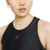 Jordan ESSENTIAL Tank Tops Women's Black Crew Neck Moderate Racerback DD0284-010