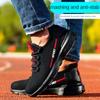 Labor Insurance Shoes Anti-smashing and Anti-piercing Safety Protective Work Shoes Non-slip and Wear-resistant Running Shoes