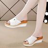 Fashion Autumn-spring Legitimate Leather Women Flats Ladies Summer Slippers Shoes Designer Sandals Sneakers Sport