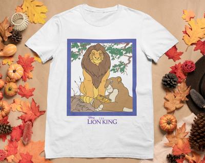 T-shirt Il Re Leone Mufasa Simba anni '90 Vintage