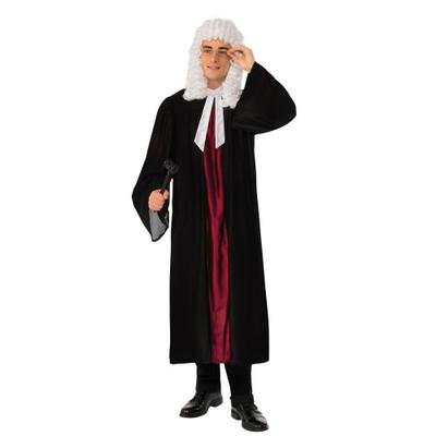 Bristol Novelty Unisex Adults Judges Gown Costume
