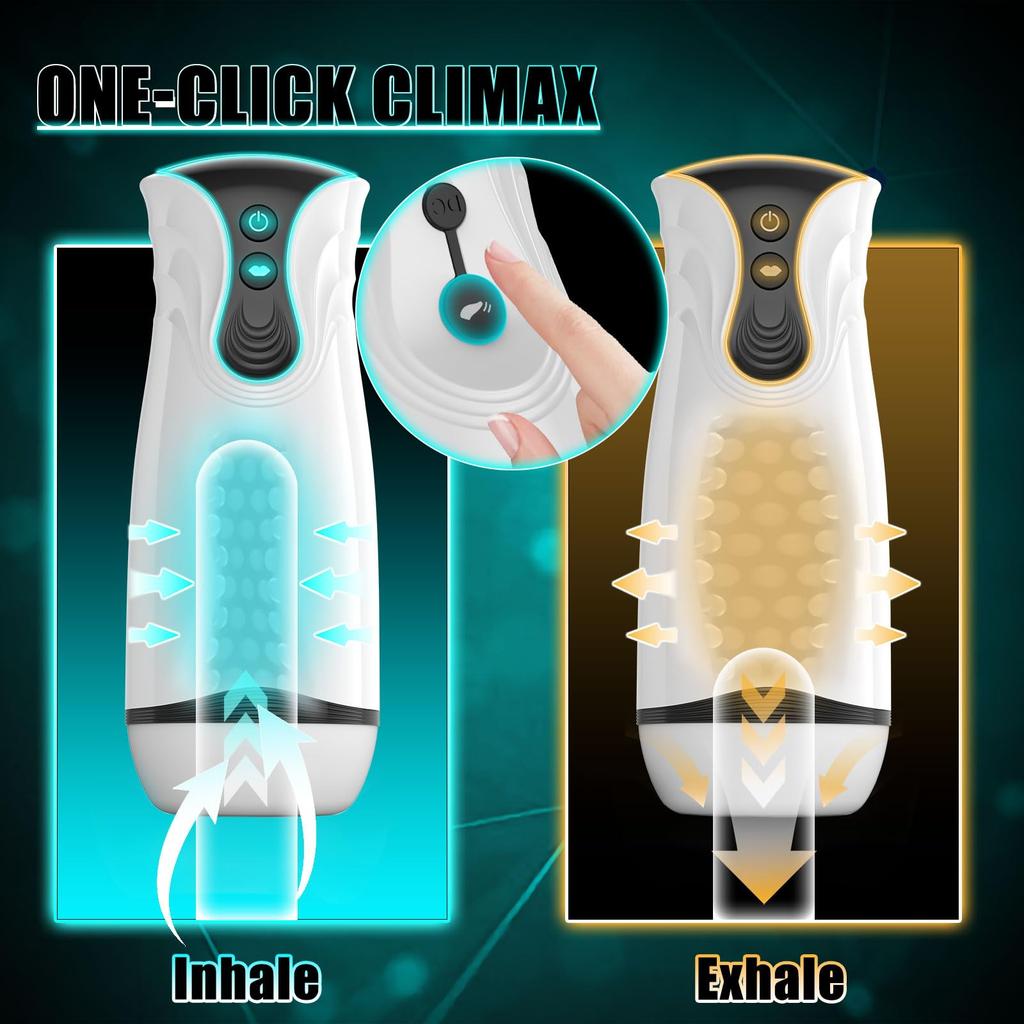 Sex Toy for Men Masturbation Cup Masturbator Male Automatic Thrust Sucking Heated Vaginal Telescopic Vibrator Blowjob Machine