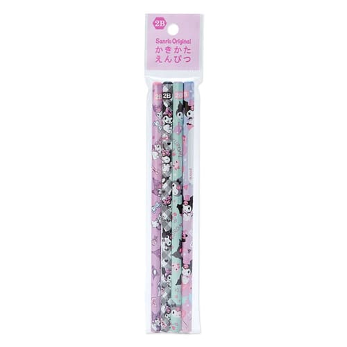 Sanrio Kuromi 2B Pencil Set of 4 780448