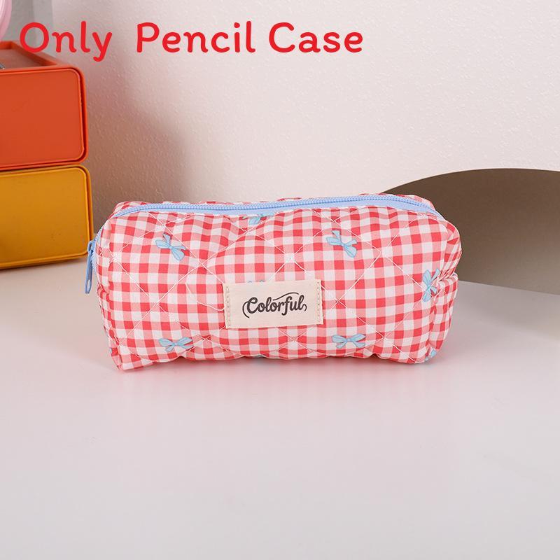 Butterfly Bow Pencil Case For Girls Large Capacity Storage Organizer Stationery Bag