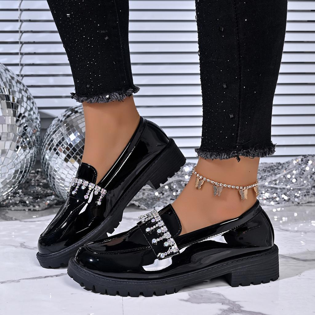 Retro Platform Shoes for Women - New Style, Chunky Heel, Large Size - Single Shoe Devotion