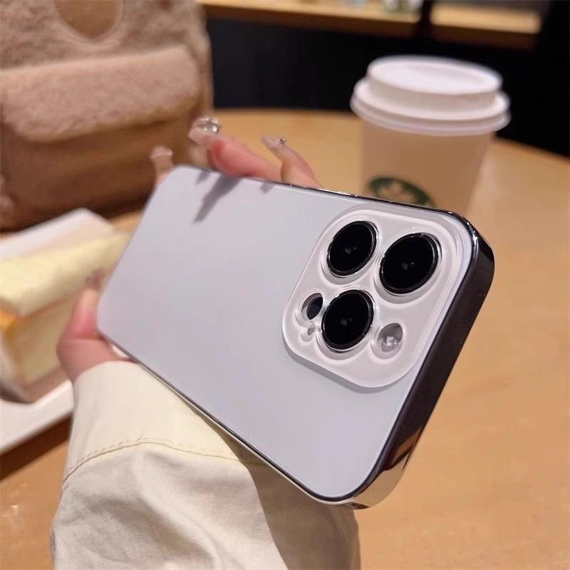 Applicable To Apple IPhone16promax Mobile Phone Case New 15 Matte Anti Fall 14 Electroplating AG Original Ultra Thin Model