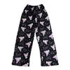 Pantaloni de Pijama HelloKitty pentru Femei Pantaloni de Casă din Fleece cu Desene Animate pentru Halloween Călduroși Căptușiți cu Fleece Toamnă Iarnă