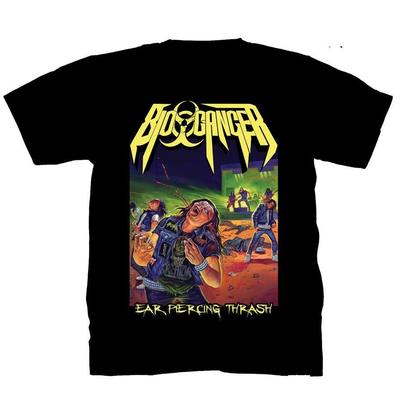 2025 Summer New Cotton Round Neck T-shirt Greek Thrash Metal BIO-CANCER Band Around The Same Short-sleeved T-shirt