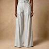 Women's High Waist Striped Wide Leg Pants Retro Casual