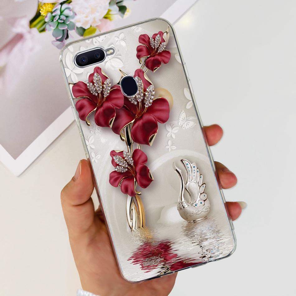 For OPPO F9 Phone Case Oppo F9 Pro F 9 F9Pro CPH1823 CPH1881 CPH1825 Elegant Printing Soft Silicone TPU Back Cover