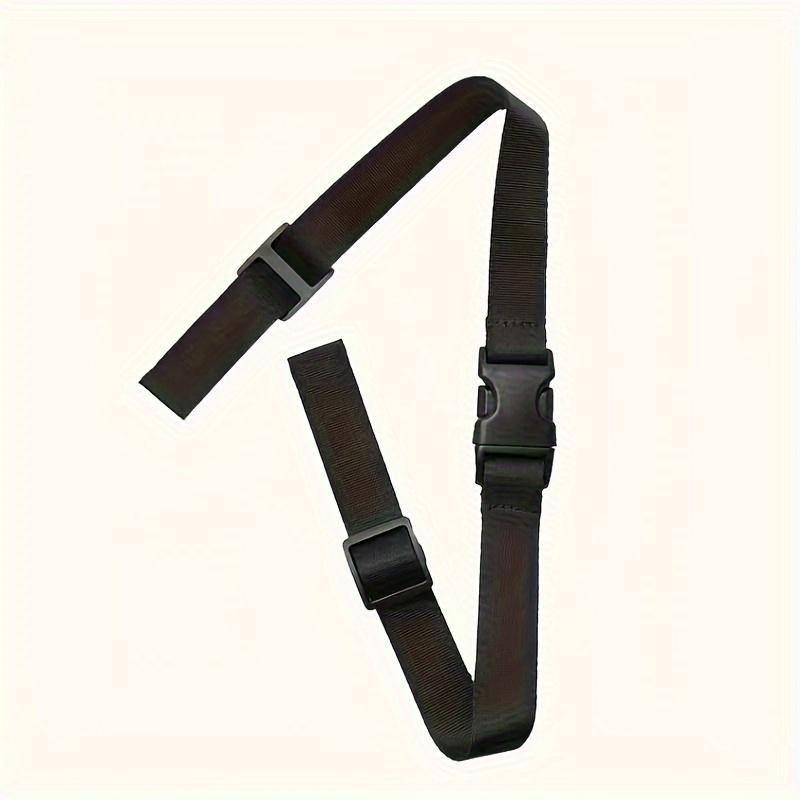 

1 шт. Регулируемый нагрудный ремень для рюкзака с противоскользящей пряжкой, прочный нейлон, идеально подходит для активного отдыха, студентов и взрослых чёрный