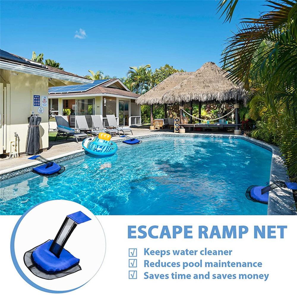 Pool Animal Saving Escape Ramp for Saving Frogs, Birds, Ducks, Friendly Design