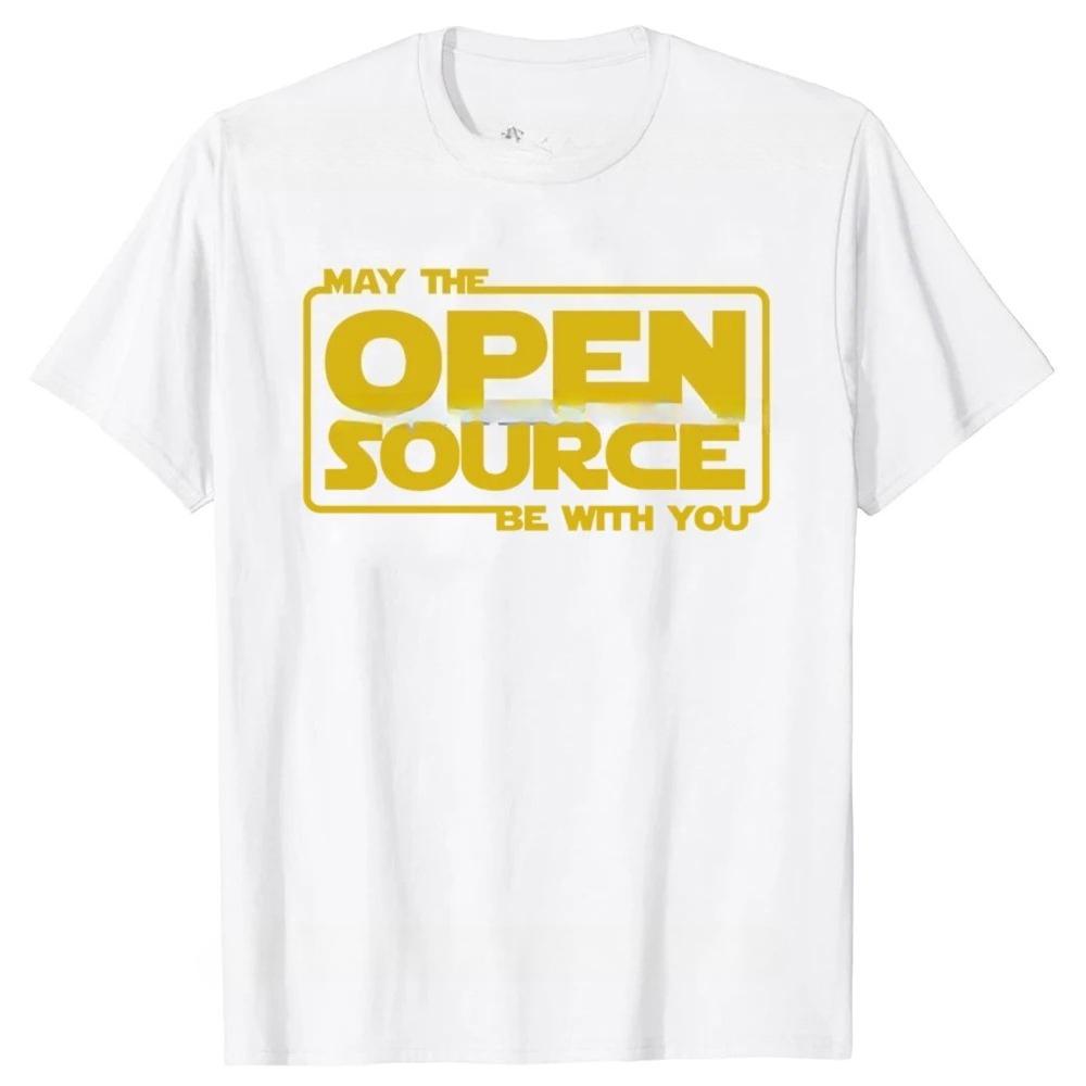 May Open Source Programming Funny DevOps Software Java Tshirts Women Unisex Fashion Casual Tshirt T Shirt S