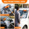 Adjustable Long Handle Chenille Microfiber Car Wash Brush, Soft No Scratch Heavy Duty Cleaning Mop Multi Surface Vehicle Detailing Tools
