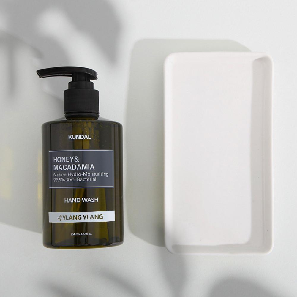 KUNDAL Pure Hand Wash 3-piece Set Ylang Ylang 258ml, Korean Cosmetics with Good Fragrance