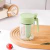 3PCS Sealed Glass Seasoning Can Moisture-Proof Seasoning Jar 2 In 1 Glass Spice Bottle  for Kitchen