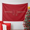 Houston Rockets Logo Red Design Pattern Wall Hanging Tapestry Decorative Tapestry Home Decor for Bedroom and Living Room