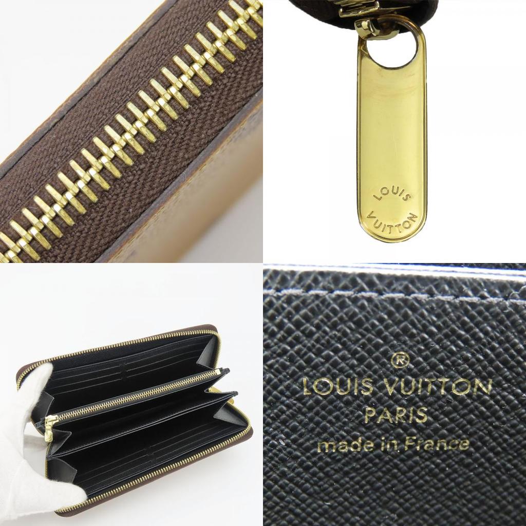 Used LOUIS VUITTON Purse Zippy wallet M69353 Brown Everyday use